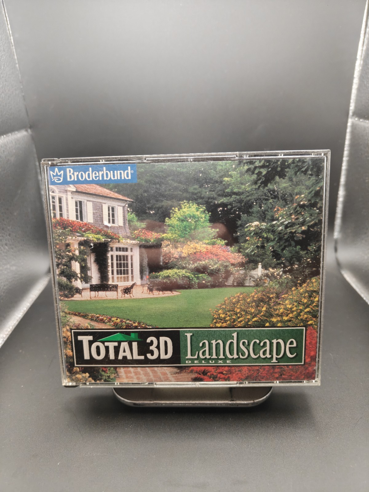Total 3D Landscape Deluxe PC Software 4-CD Set Broderbund Windows 95 98