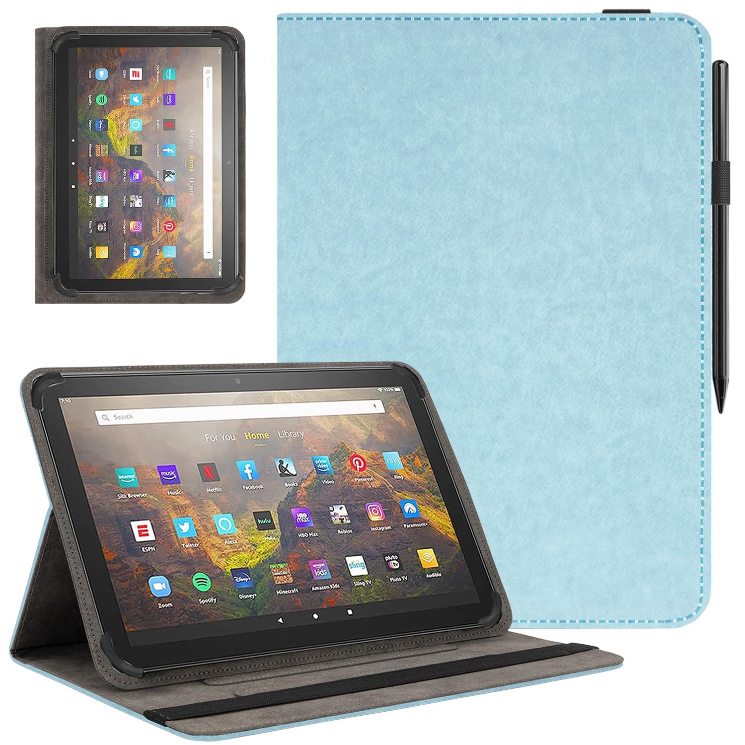 Phondazvi Universal 11 12 Inch Android Tablet 11-12, Sky Blue 