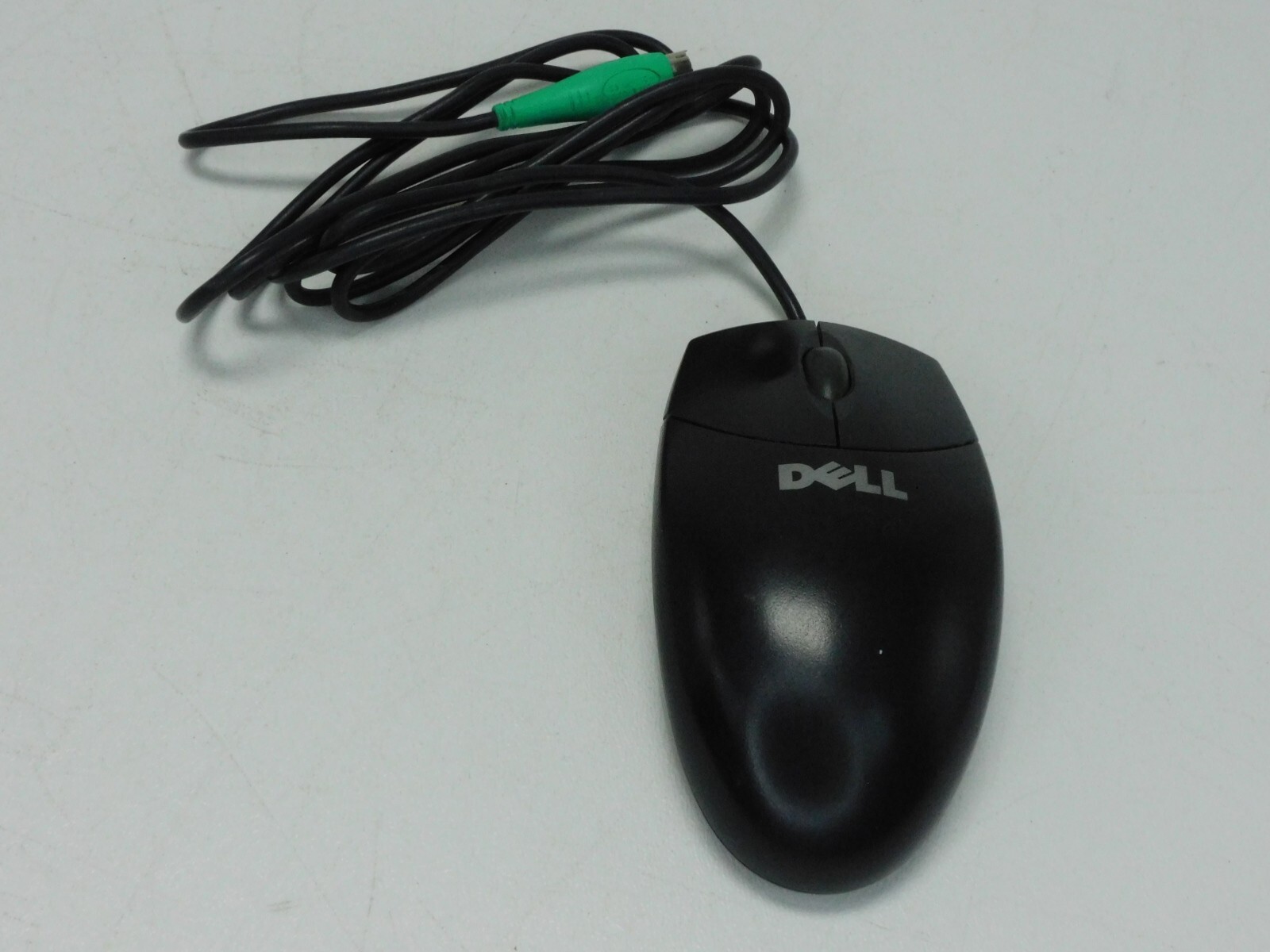 Dell Logitech Vintage M-S69 Black PS/2 Scroll Wheel Ball Mouse Wired