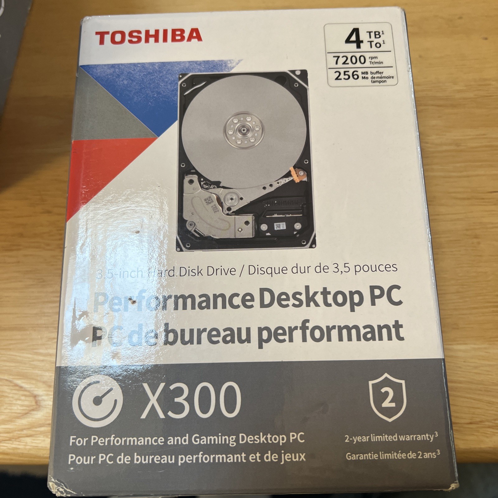 Toshiba 4tb X300 performance desktop PC 3.5 inch hard drive  - BRAND NEW