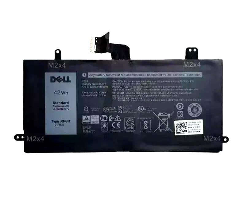 Dell 42Wh J0PGR Genuine OEM Battery For Latitude 12 5285 5290 2-in-1 RDYCT 1WND8
