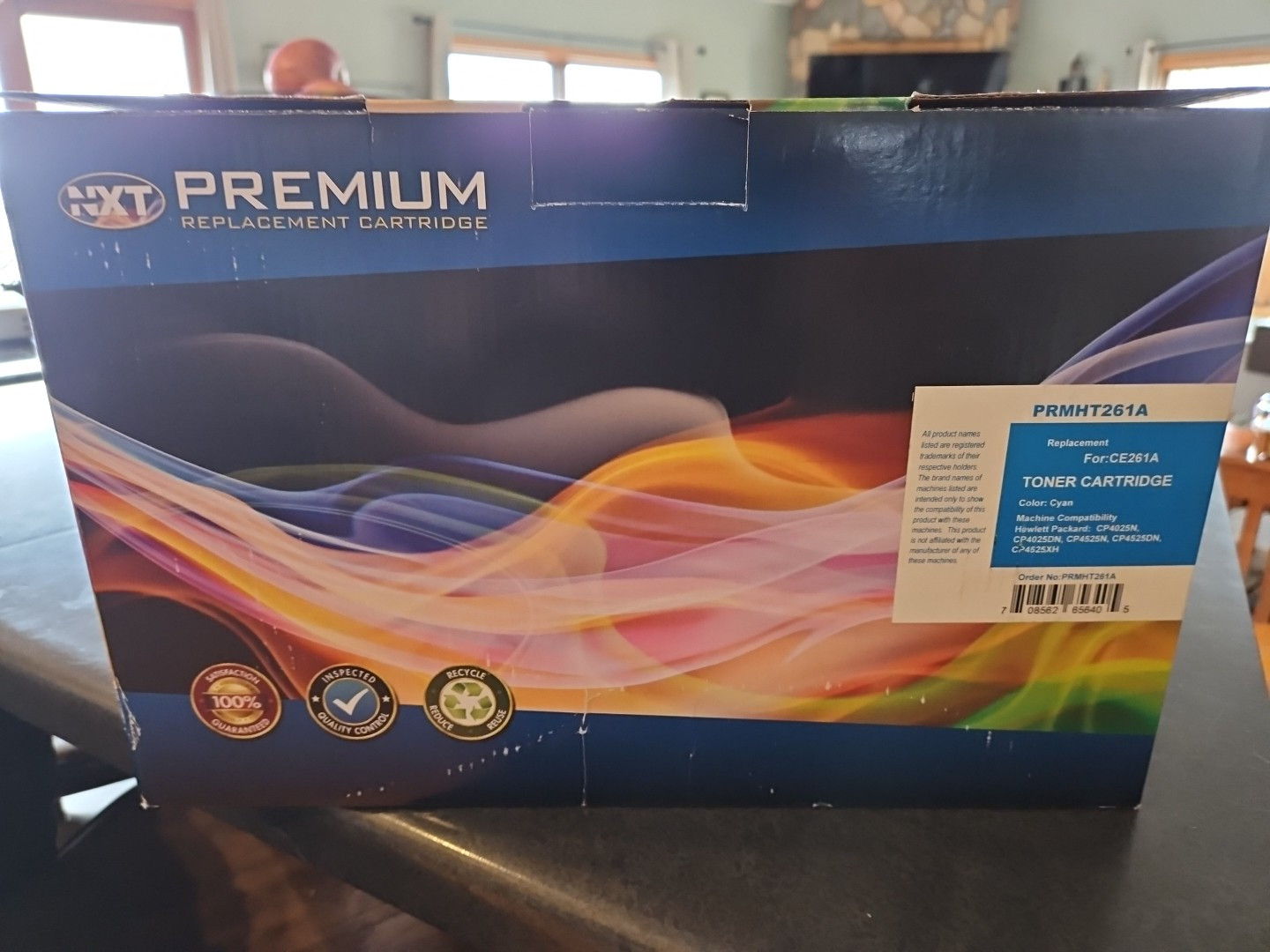 NEW-NXT Cyan Premium Replacement Non-OEM Cartridge  PRMHTHT261A for CE261A