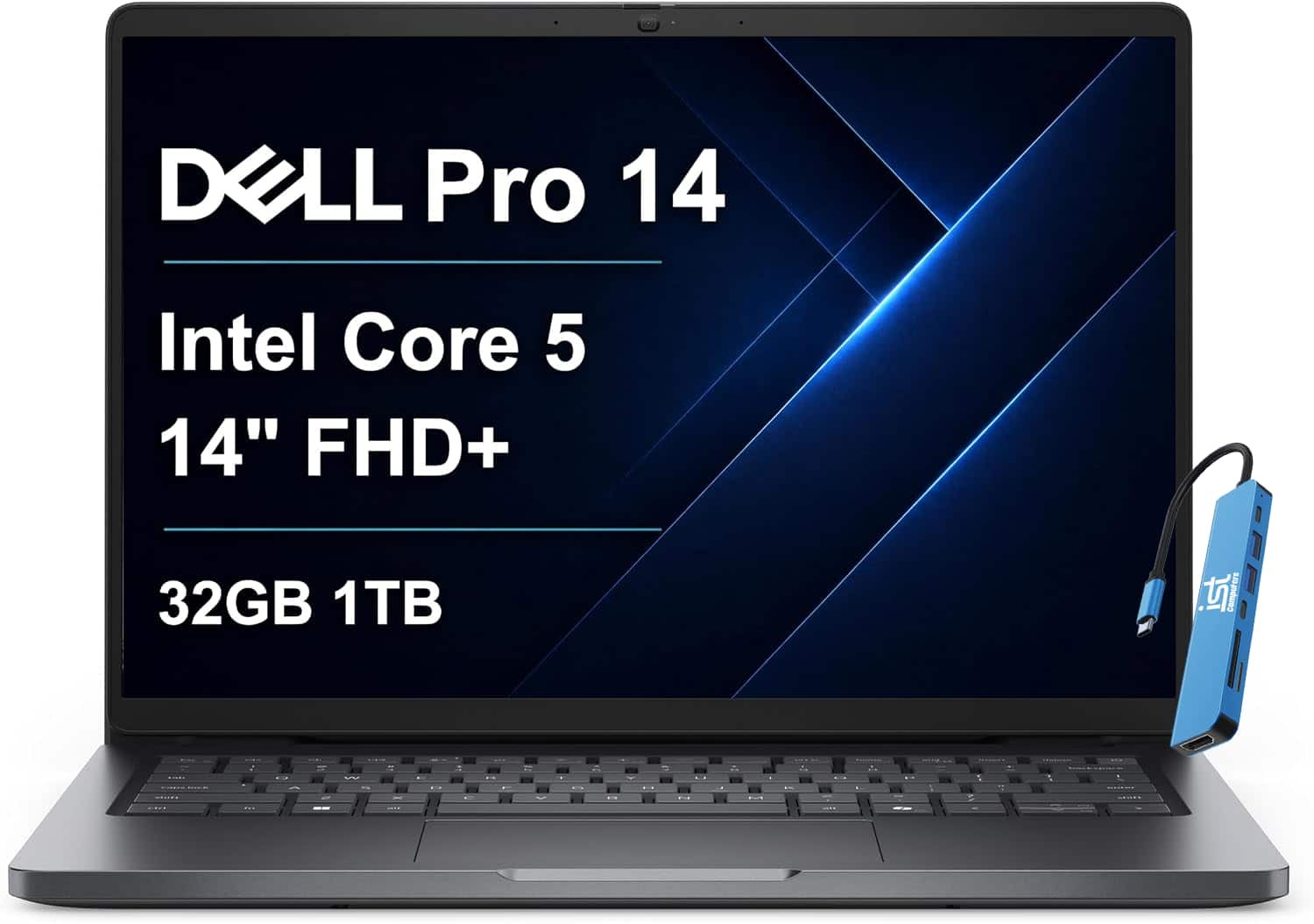 Dell Upgraded Pro 14'' FHD+ Intel Core 5 120U 32GB Memory 1TB SSD