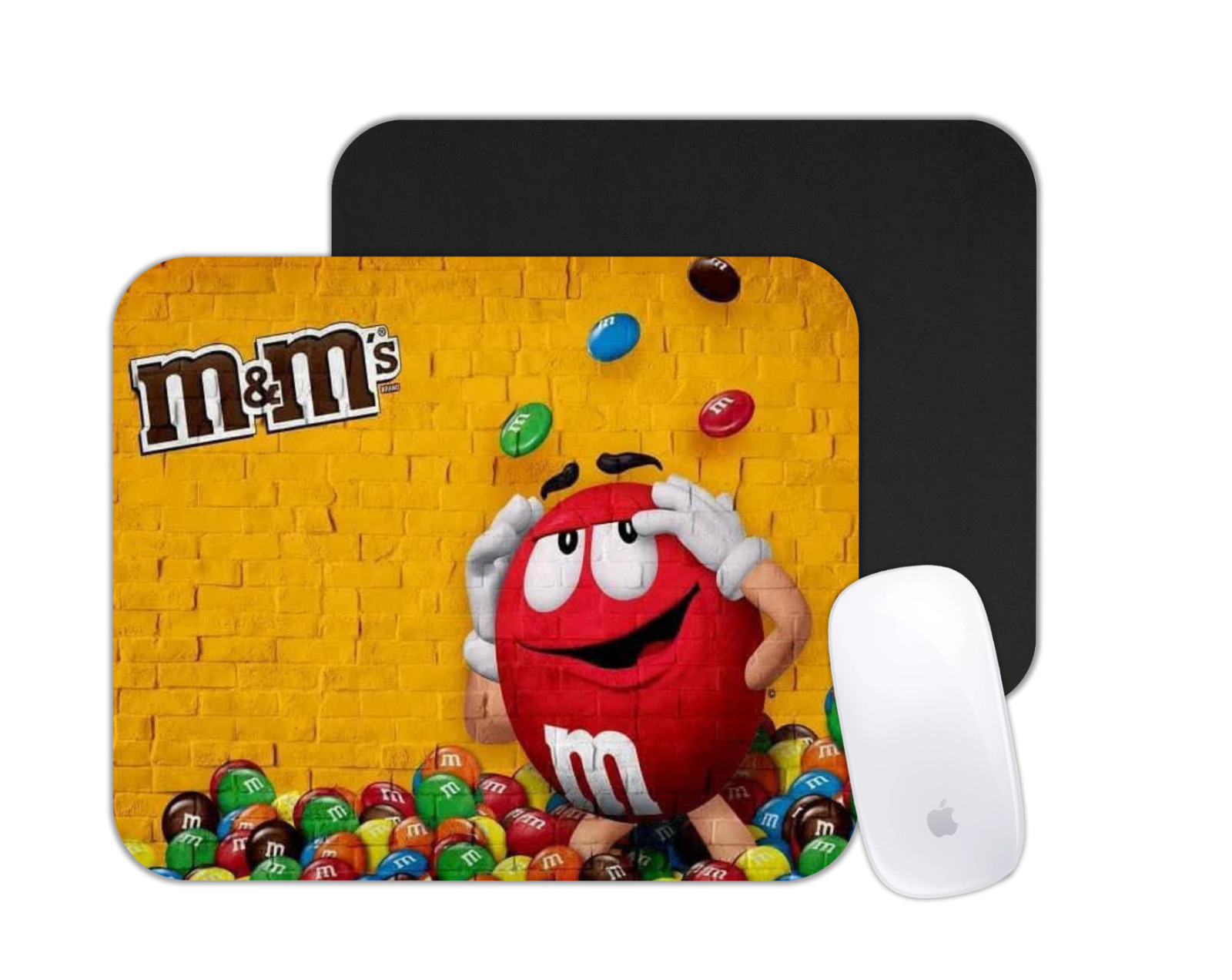 Colorful Chocolate Candy Inspired Mouse Pad Gift | Sweet Fun Desk Mat