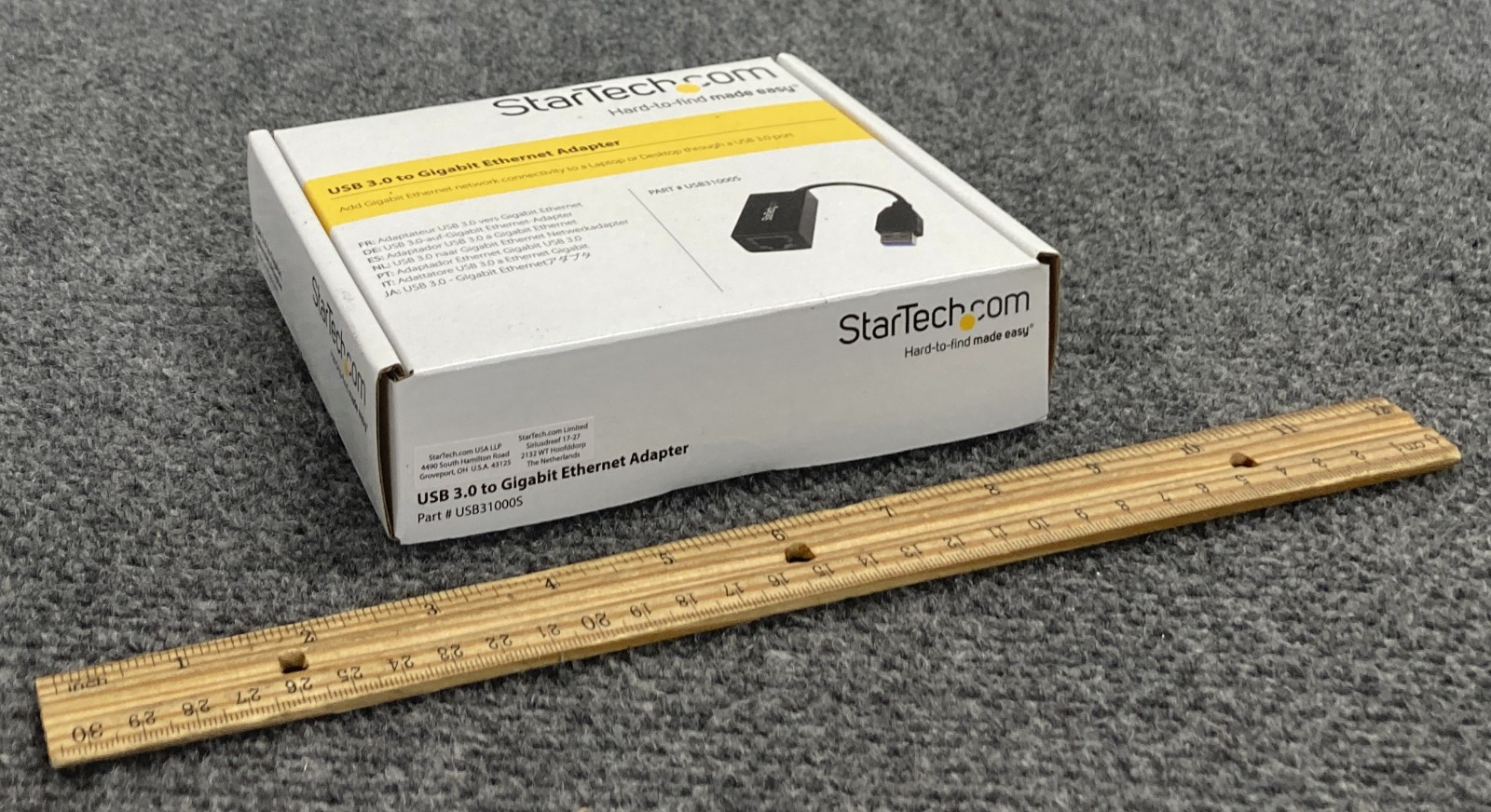 StarTech.com USB 3.0 To Gigabit Ethernet Adapter USB31000S - NIB, Sealed -