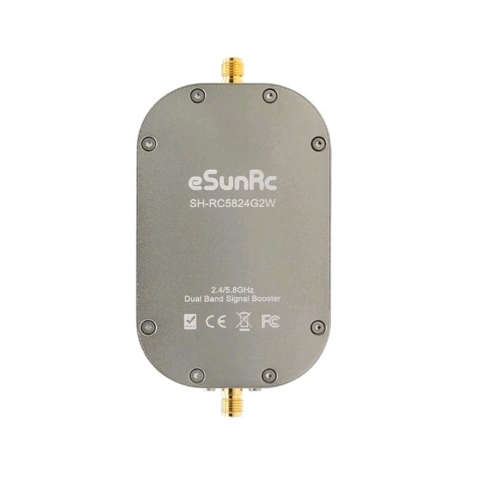 eSunRC RC Wireless Signal Booster, 2.4GHz 5.8GHz Dual Band 2000mW SH-RC5824G2W