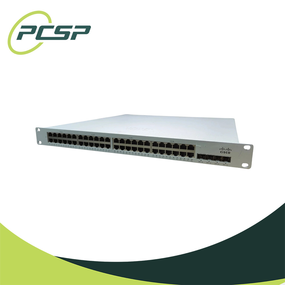 Cisco Meraki MS350-48LP 48-Port PoE+ L3 Switch 4xSFP+ 640W PSU + PSU Blank