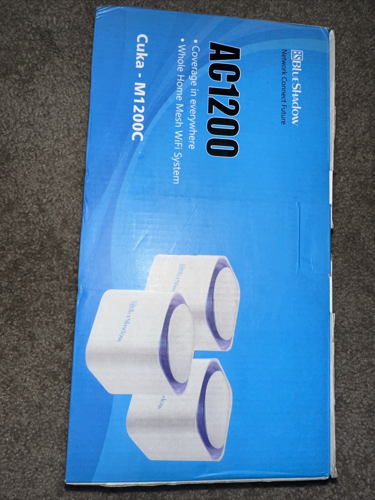 Blueshadow Mesh WiFi AC-1200 | Cuka Mesh Router | Mesh WiFi System  3-pack 