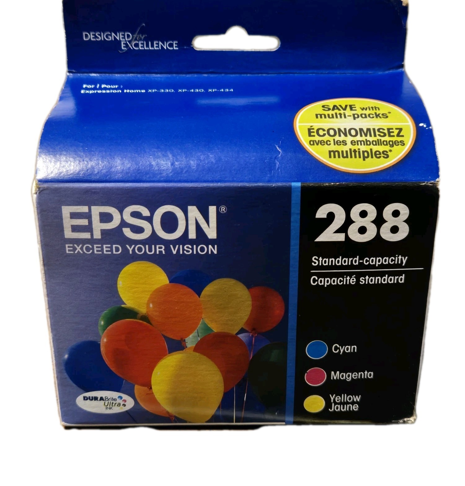 Epson T288520 Durabrite Ultra Ink Color Combo Standard Capacity   exp 10/2019
