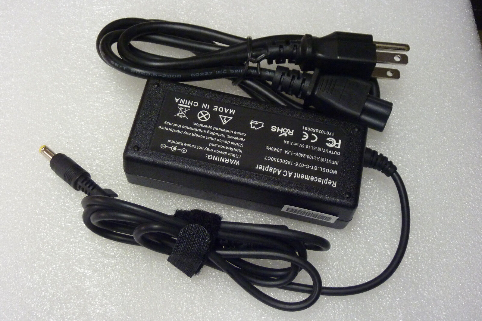 AC Adapter Power Cord Charger For HP Pavilion dv2-1030us dv2-1039wm dv2-1110us