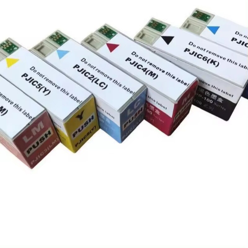 PJIC1-PJIC6 Replacement Ink Cartridges Compatible with Epson PP-100 Printer
