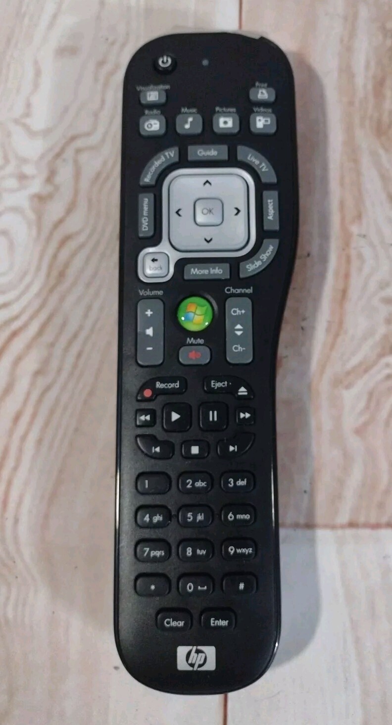 Genuine HP Microsoft Windows Media Center Remote Control #5070-2583 NEW