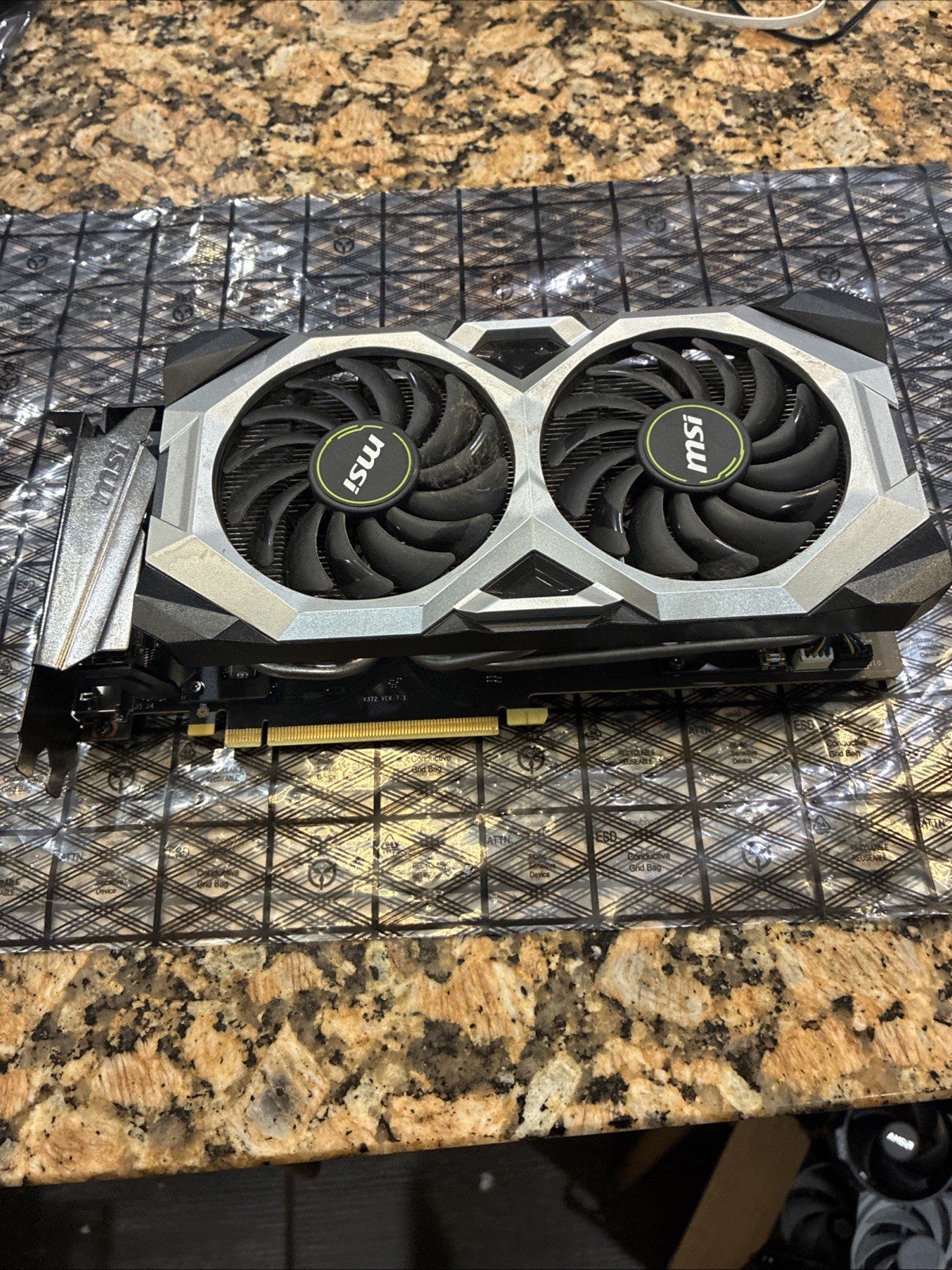 MSI NVIDIA GeForce RTX 2080 Super Ventus XS OC 8GB GDDR6 PARTS ONLY ARTIFACTING