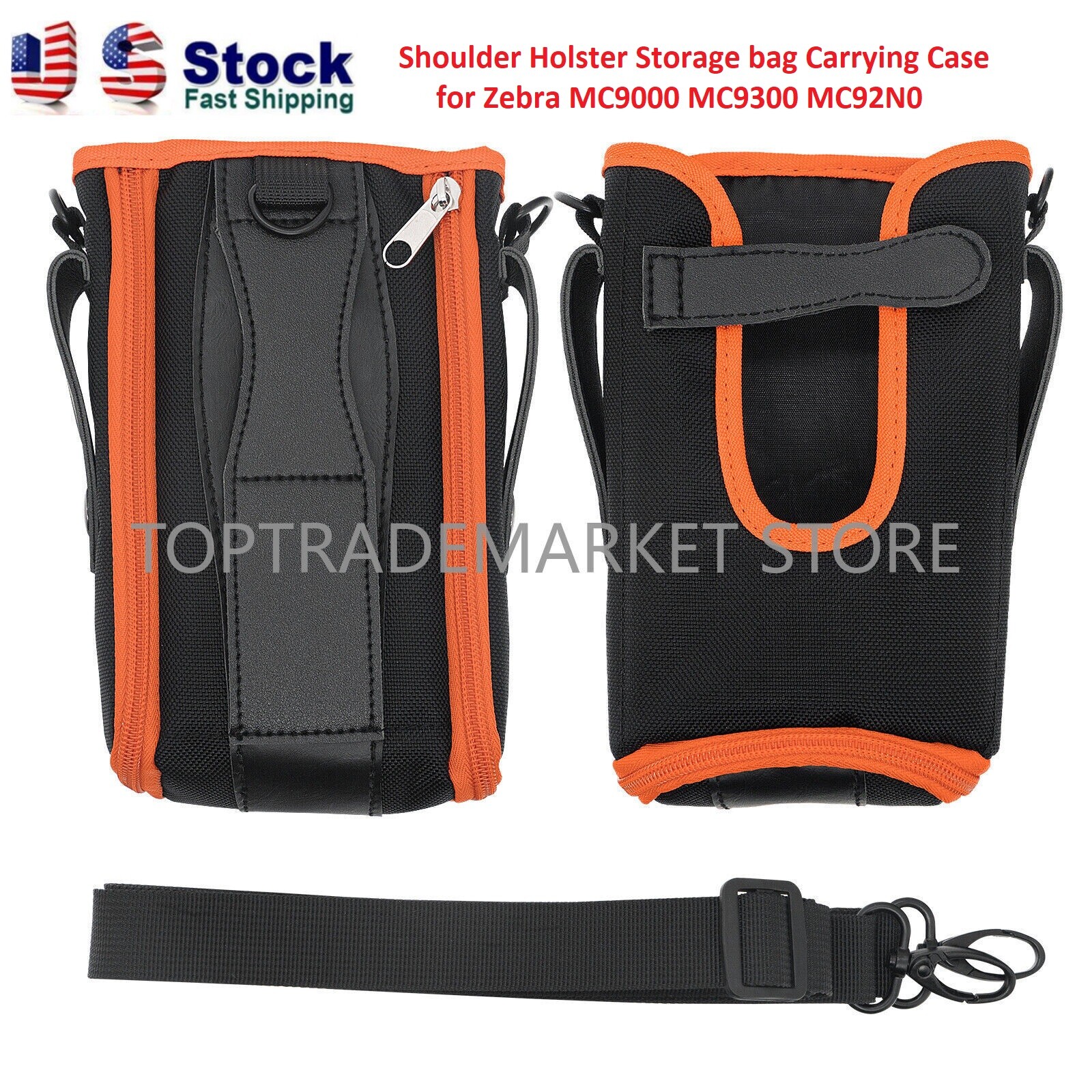 US Shoulder Holster Storage bag Carrying Case for Zebra MC9000 MC9300 MC92N0 Lot