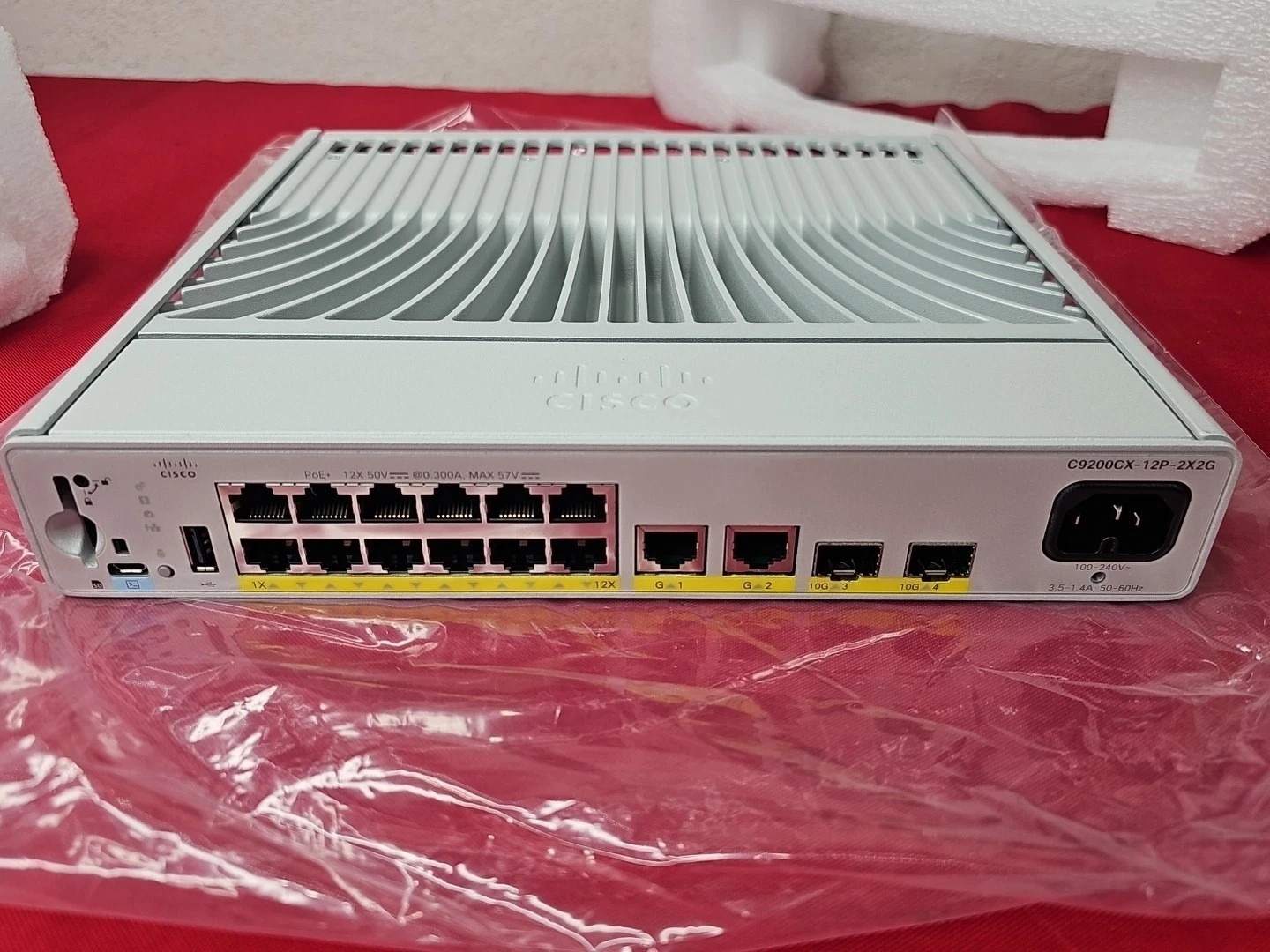Cisco C9200CX-12P-2X2G-E Managed Gigabit Ethernet Network Switch OPEN BOX