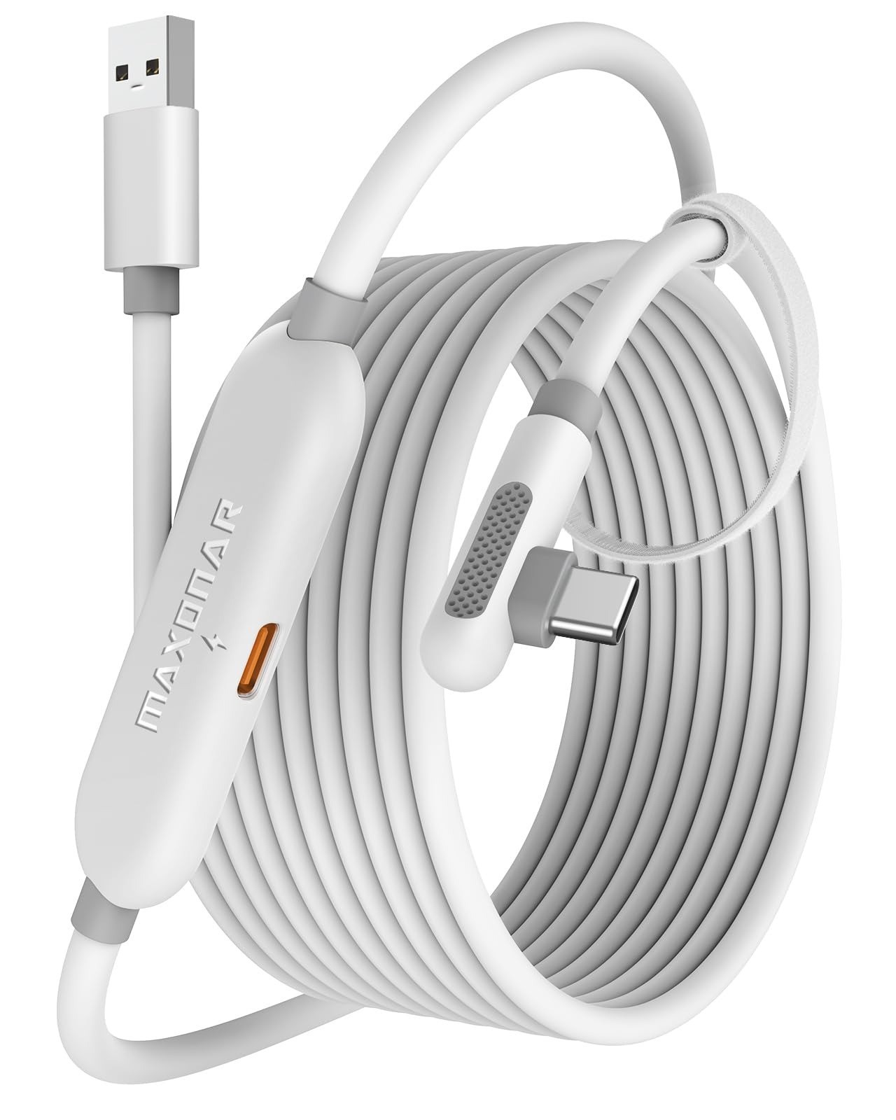Maxonar VR Link Cable 16FT USB 3.0 for Meta Quest 3/3S/2 Pico 4 Charging