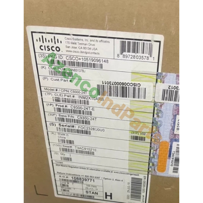 1PCS New Cisco C9300-24T-E 24-Port Network Ethernet Switch Fast Delivery