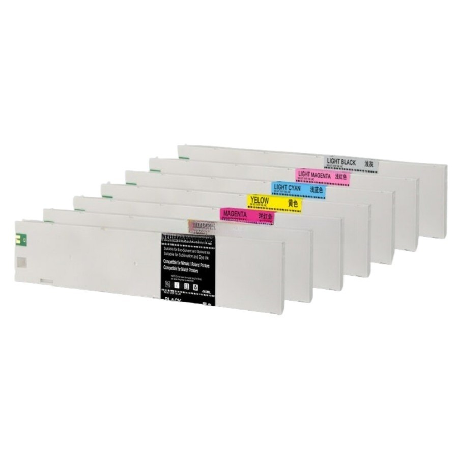 7Colors * 440ML ECO-SOL MAX2 Ink ESL4 For Roland XR-640 XF-640 RF-640 NEW