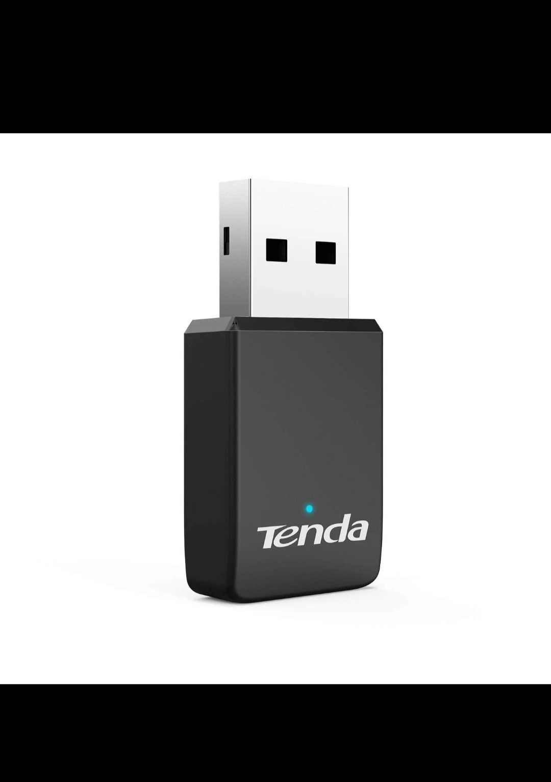 Tenda U9 AC650 USB WiFi Adapter Dual Band 2.4/5GHz Wireless Black