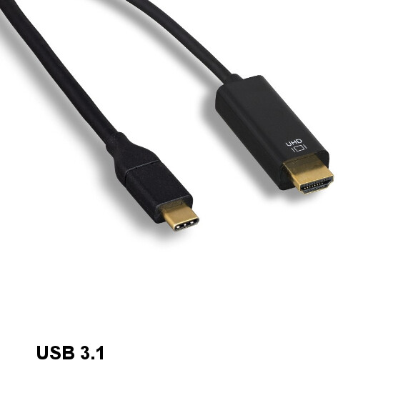 10x 3ft USB 3.1 Type C To HDMI Cable 4Kx2K 60HZ for PC Smartphone TV Laptop