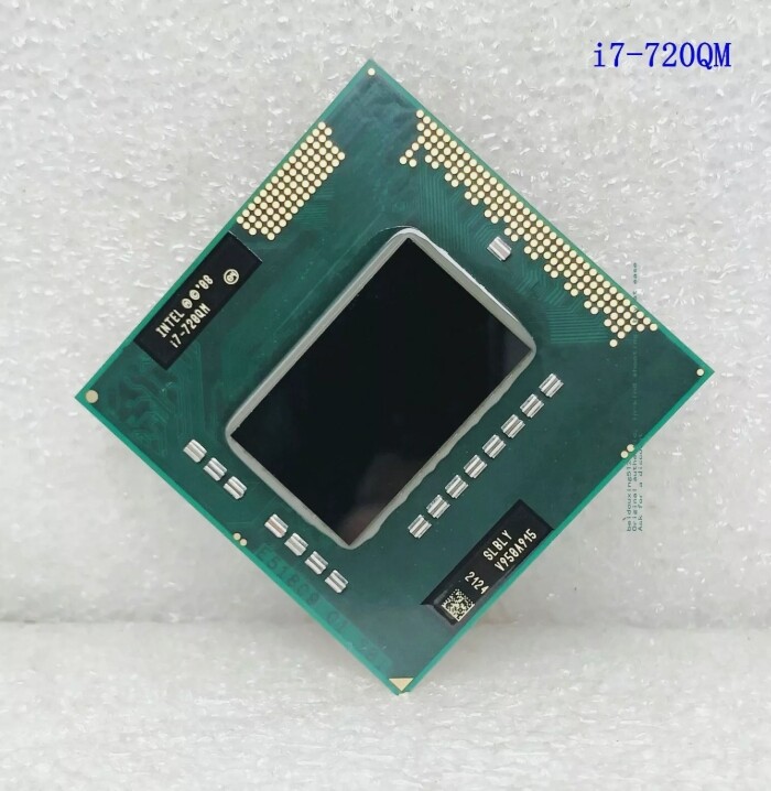 Intel Core Quad-core i7-720QM 1.6GHz 6MB notebook processor