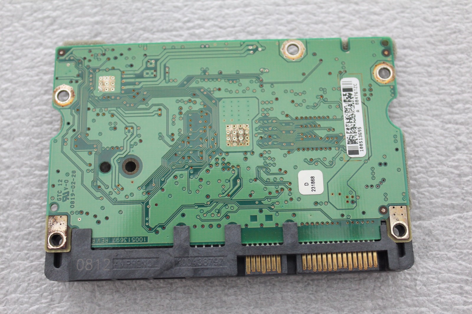 Seagate 3.5" Hard Drive PCB Logic Circuit Board 100513697 REV A for ST3500321CS