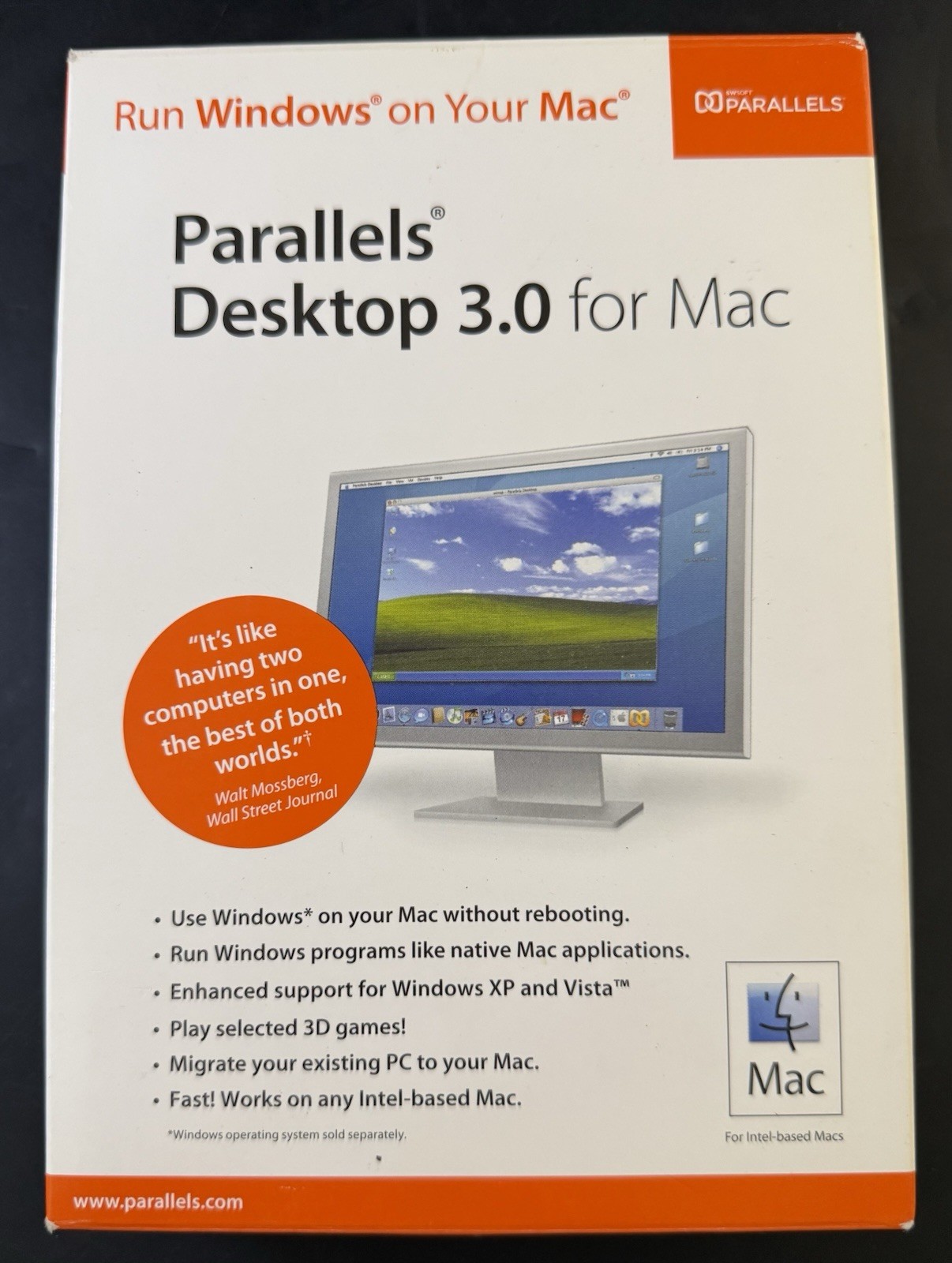 Parallels Desktop 3.0 for Mac Run Windows on Your Mac Vb8
