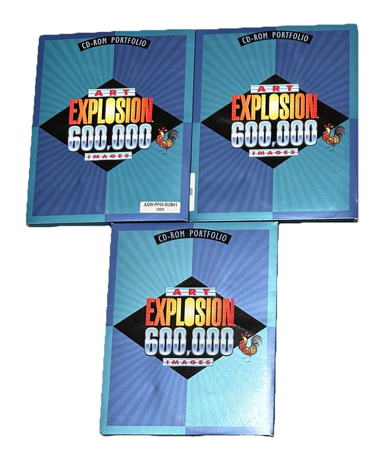 Art Explosion 600,000 Images - 3 CD-ROM Portfolios (29 CDs)