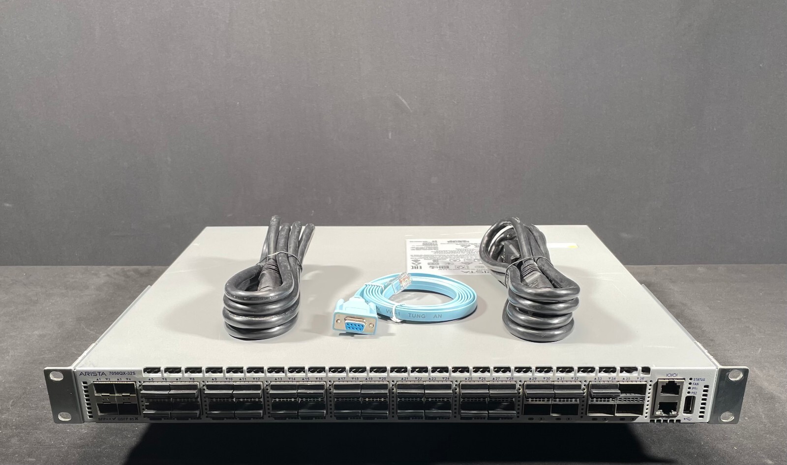 Arista DCS-7050QX-32S-R 32 Port Switch W/ Dual Power - Same Day Shipping