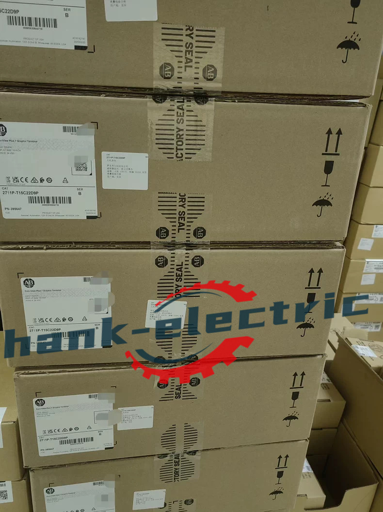 NEW PLC 2711P-T15C22D9P PanelView Plus 7 New Surplus Sealed 2711PT15C22D9P