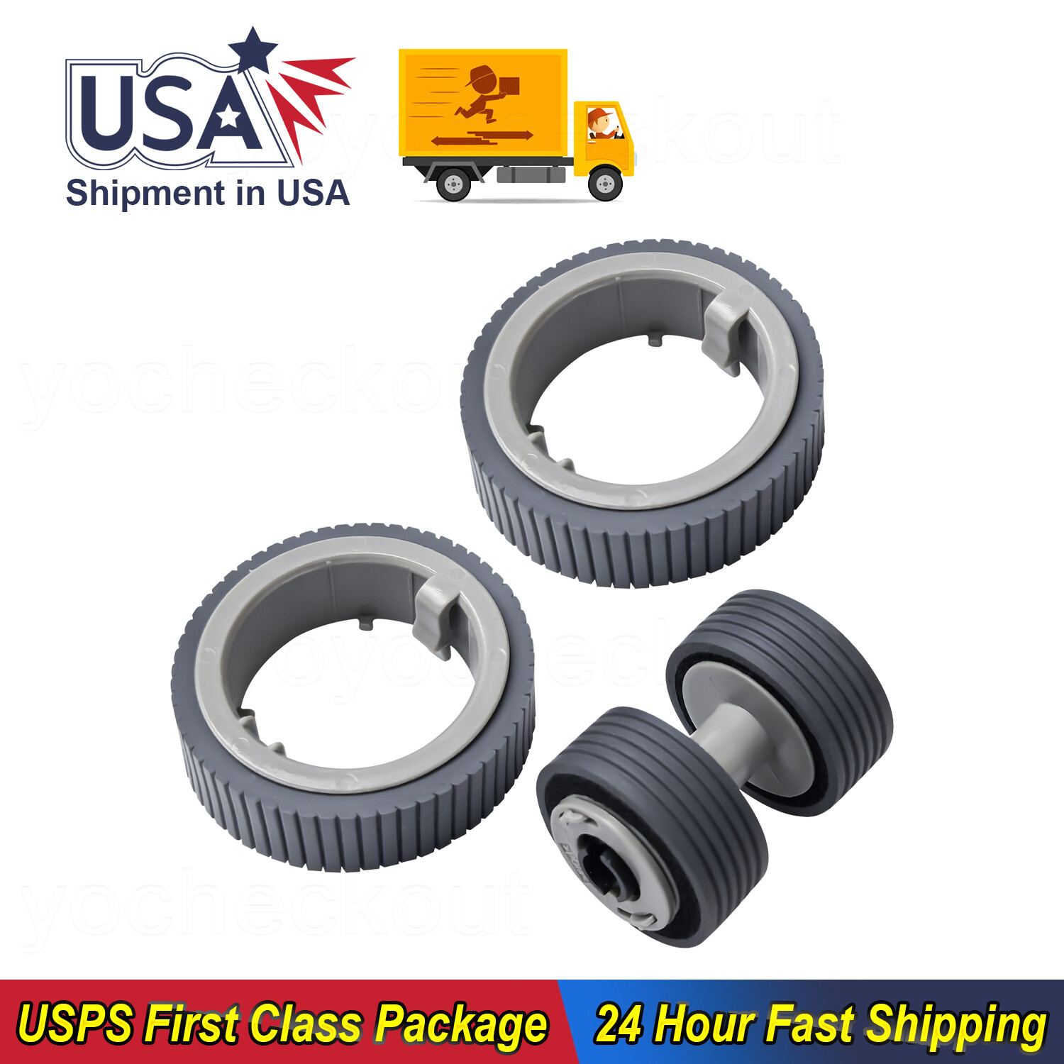 New Brake Pick Roller Set For Fujitsu fi-7135 fi-7120 fi-7230 fi-7235 fi-7280