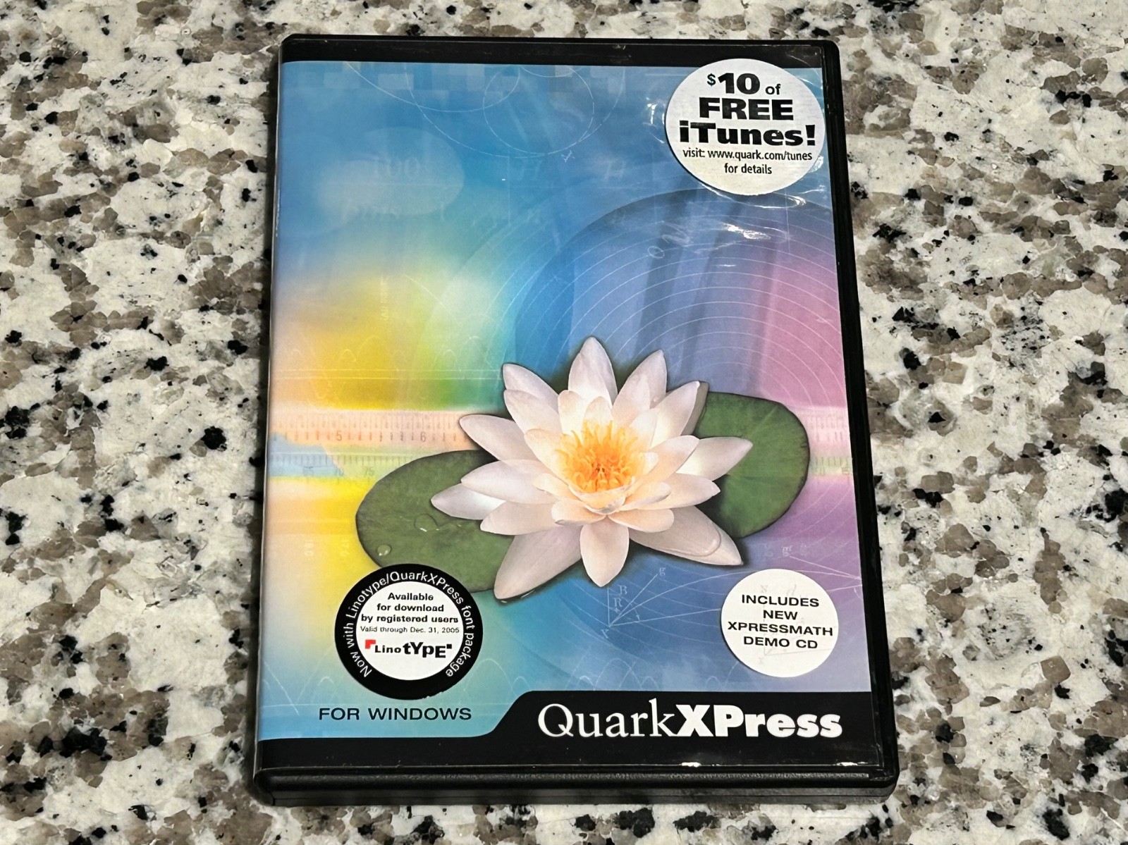 Quarkxpress Software OS 6.1, 6.5, and XPress Math XTensions for Windows /w Code
