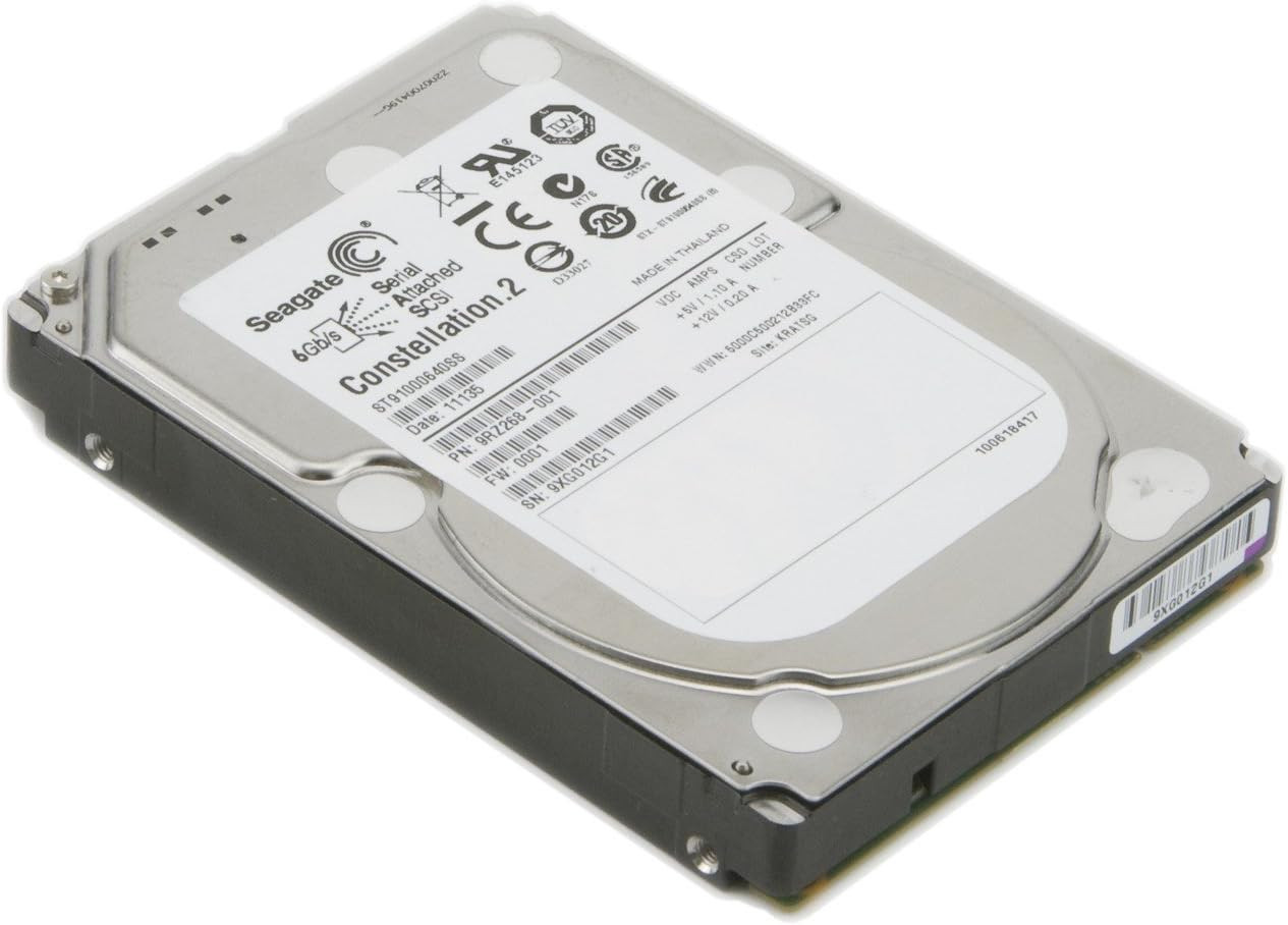 Constellation.2 HDD-ST91000640SS 1TB 7200 RPM 64MB Cache 2.5" SAS 6Gb/S Internal