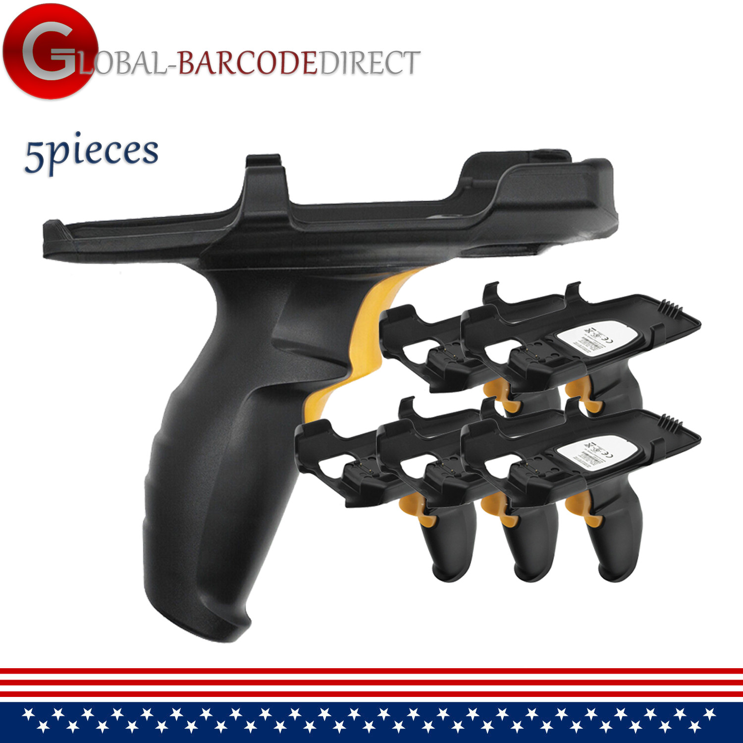 5Pcs Snap On Trigger Pistol Grip Handle For Zebra TC21 TC26 TC210