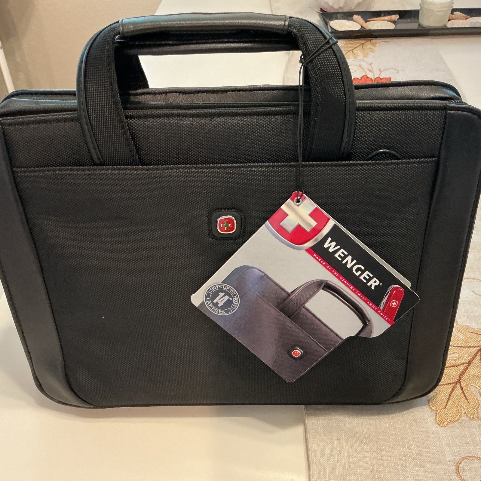 WENGER GUIDE Comp-U-Folio Briefcase  Business Organizer 14' WA-5534-02 NWT