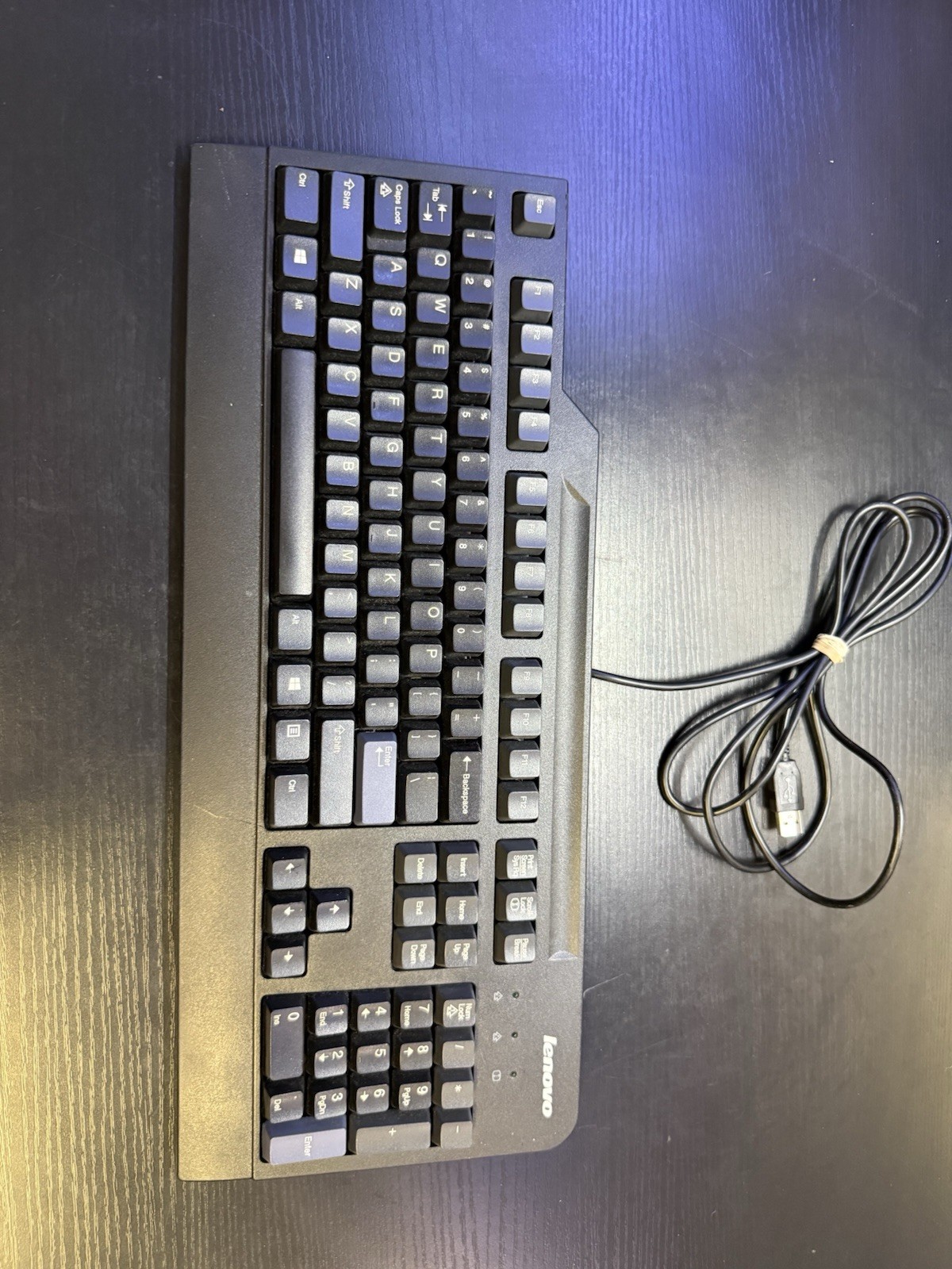 Lenovo SK-8825 54Y9400 USB Wired Full Size Keyboard Black