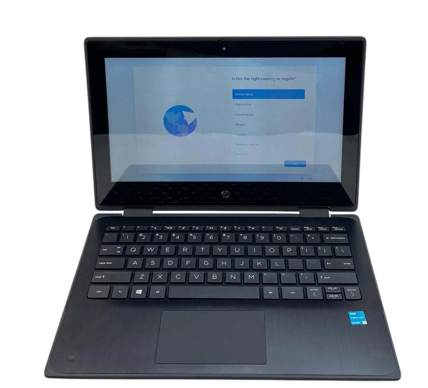 HP ProBook x360 11 G7 EE  1.1GHz Pentium Silver  4GB RAM 64GB SSD Win11 **READ**