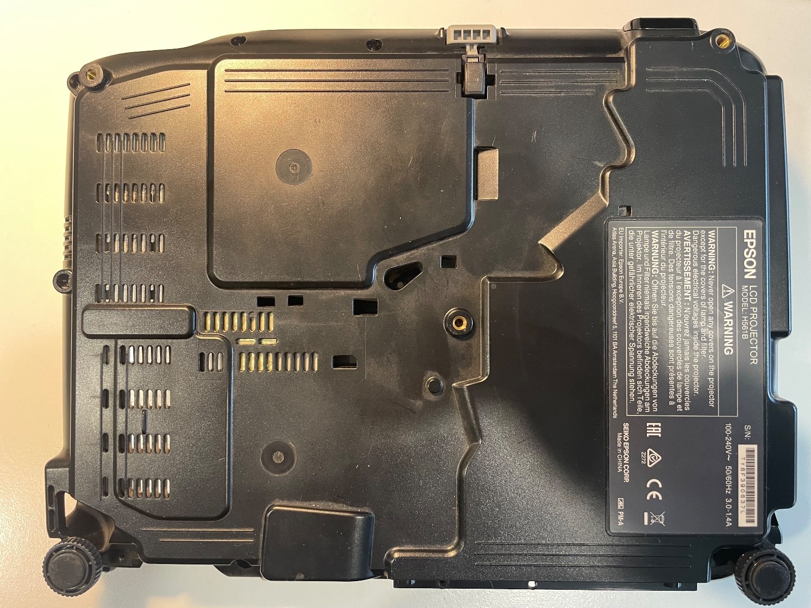 Genuine EPSON EH-TW5200 H561B 3LCD Full HD Projector Bottom Cover Housing