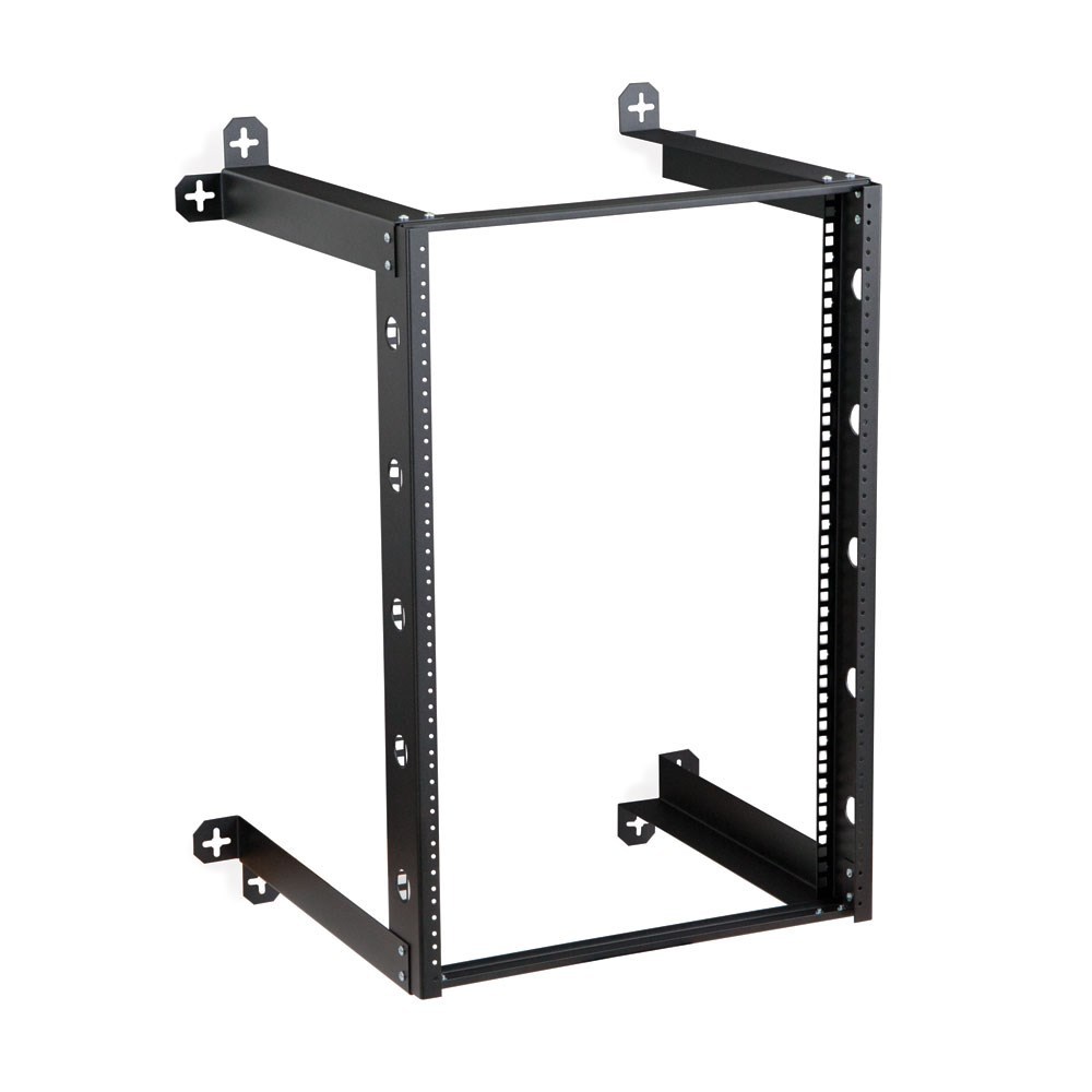 Kendall Howard 19" 16U V-Line Wall Mount Rack 18" Depth USA Made 1915-3-301-16