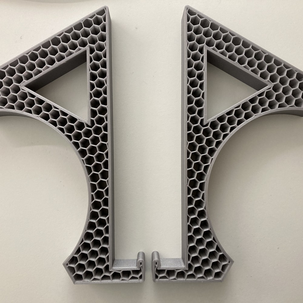 3D Printed Laptop Stand Riser Pair for Desk