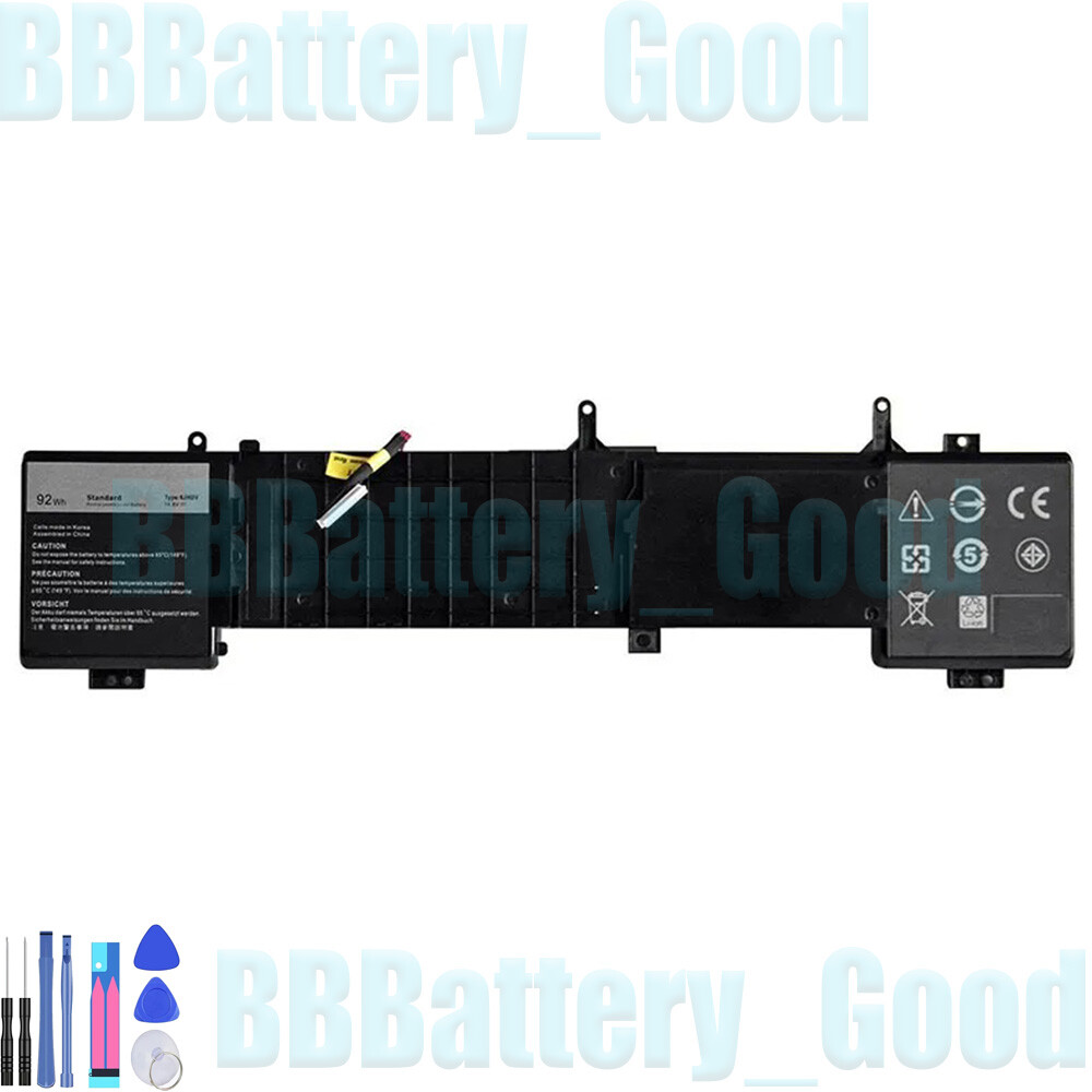 6JHDV Battery for Dell Alienware 17 R2 R3 Series 14.8V 92WH DP/N: 5046J YKWXX