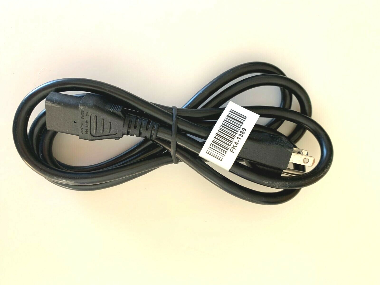 POWER CABLE NEW VOLEX V1625 6 FEET 18 AWG HIGH QUALITY RATED 10A 125 V