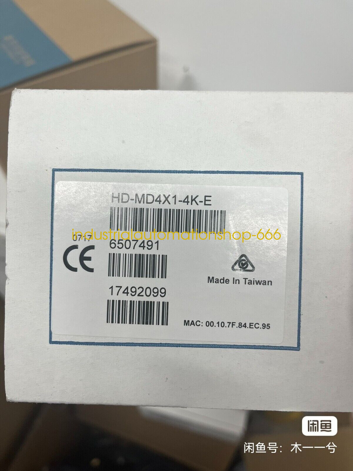 1PC NEW HDMI Switch HD-MD4X1-4K-E Via DHL or FedEX