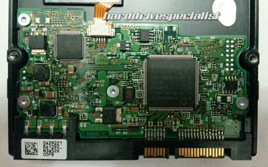 BOARD ONLY Hitachi HDS728080PLA380 SATA PCB:F 0A30363 01 P/N:0A30354 MLC:BA1356
