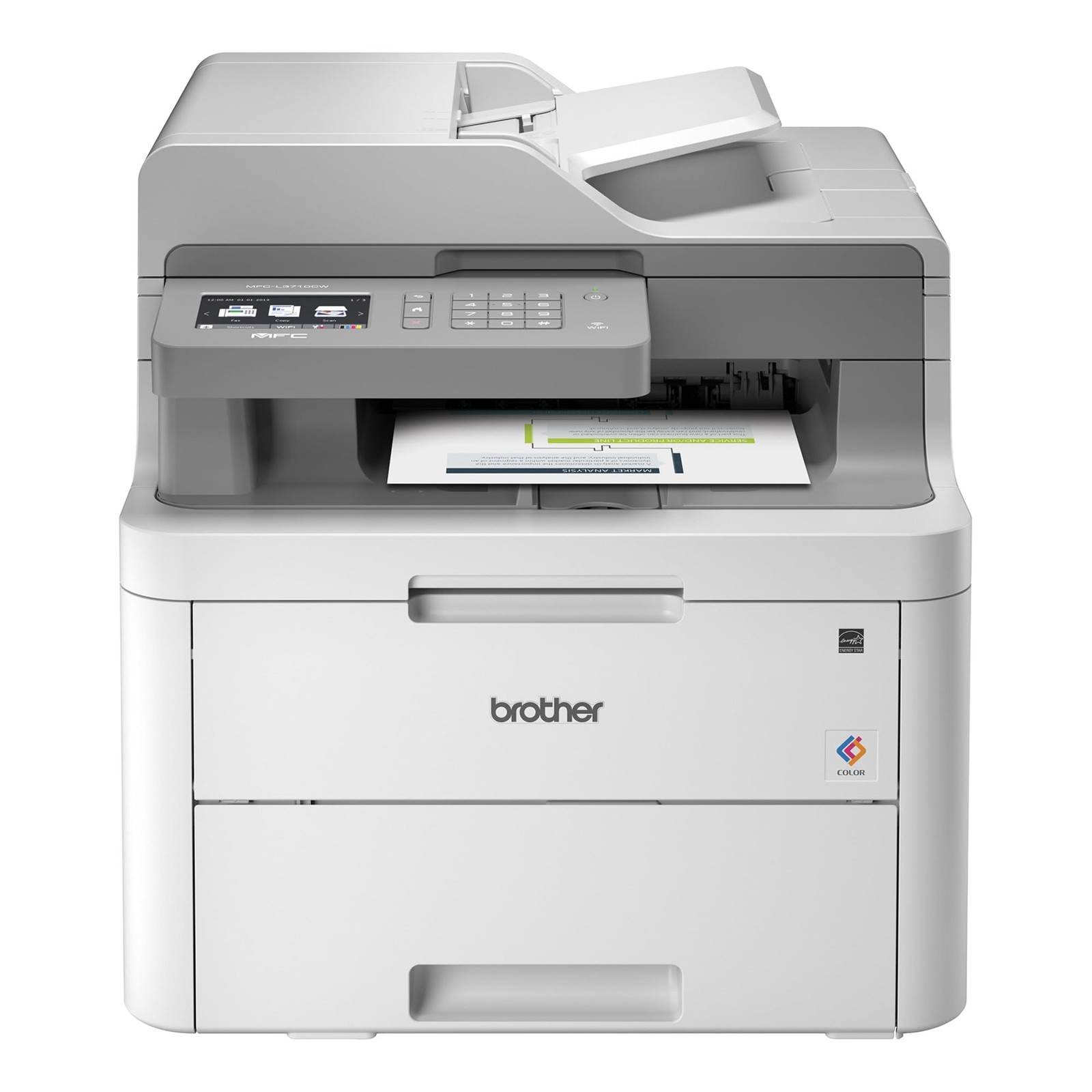 Brother MFC-L3710CW Compact Digital Color All-in-One Printer Providing Laser