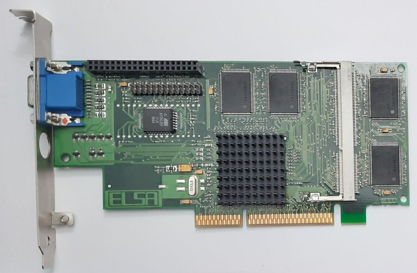 Elsa GLoria Synergy AGP Graphics Card (3DLabs Permedia 2, 4MB, Retro, 1998)