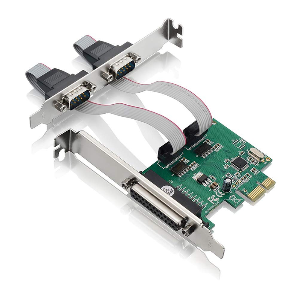 PCI-E Parallel Serial Combo Card XM-PEX-1P2S RS232 WCH382L 16C550 UART