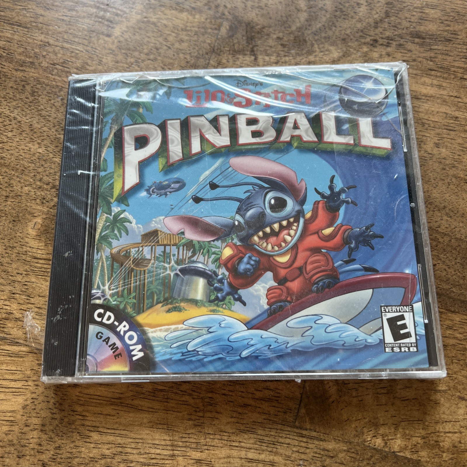 Disney's Lilo and Stitch Pinball (Windows PC CD) RARE NEW SEALED / CRACK CASE