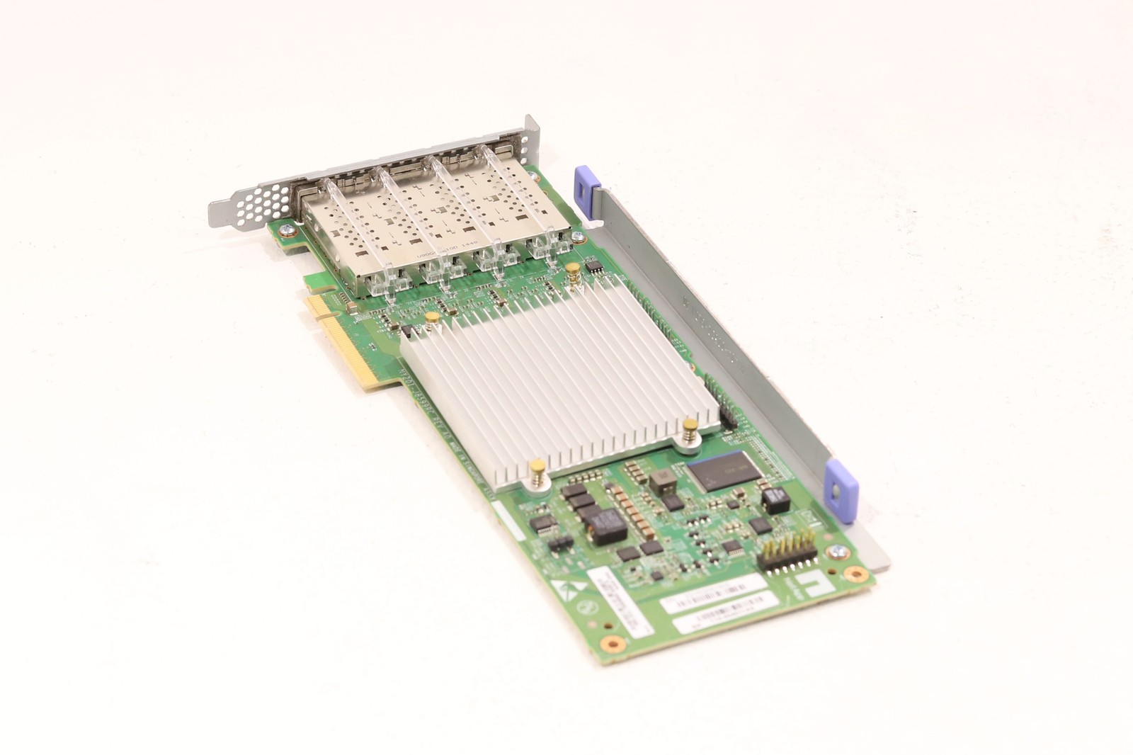 NetApp Quad-Port 12Gb/s QSFP PCIe SAS Host Bus Adapter P/N: 110-00401+A0 Tested