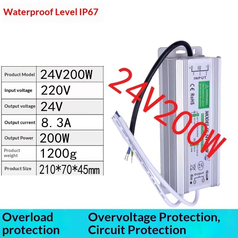 Waterproof Transformer for LED Switching Power Supplies (800W, 1000W)
